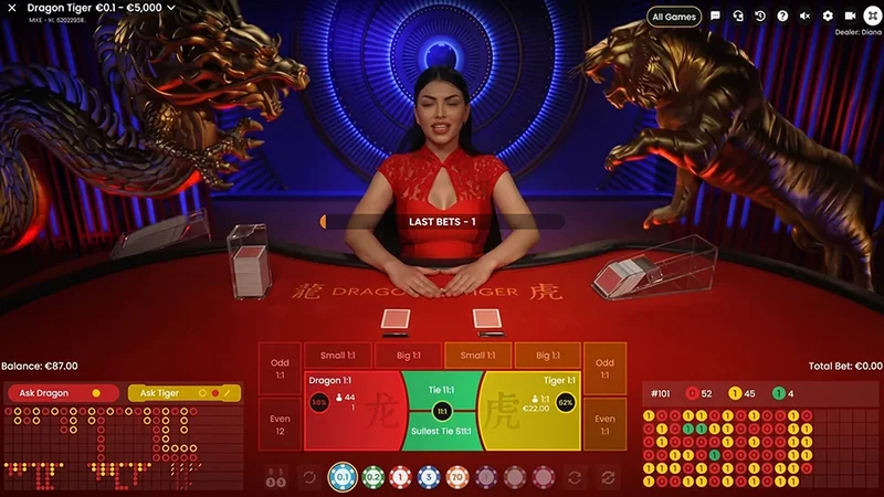 dragon tiger live game bd Bangladesh